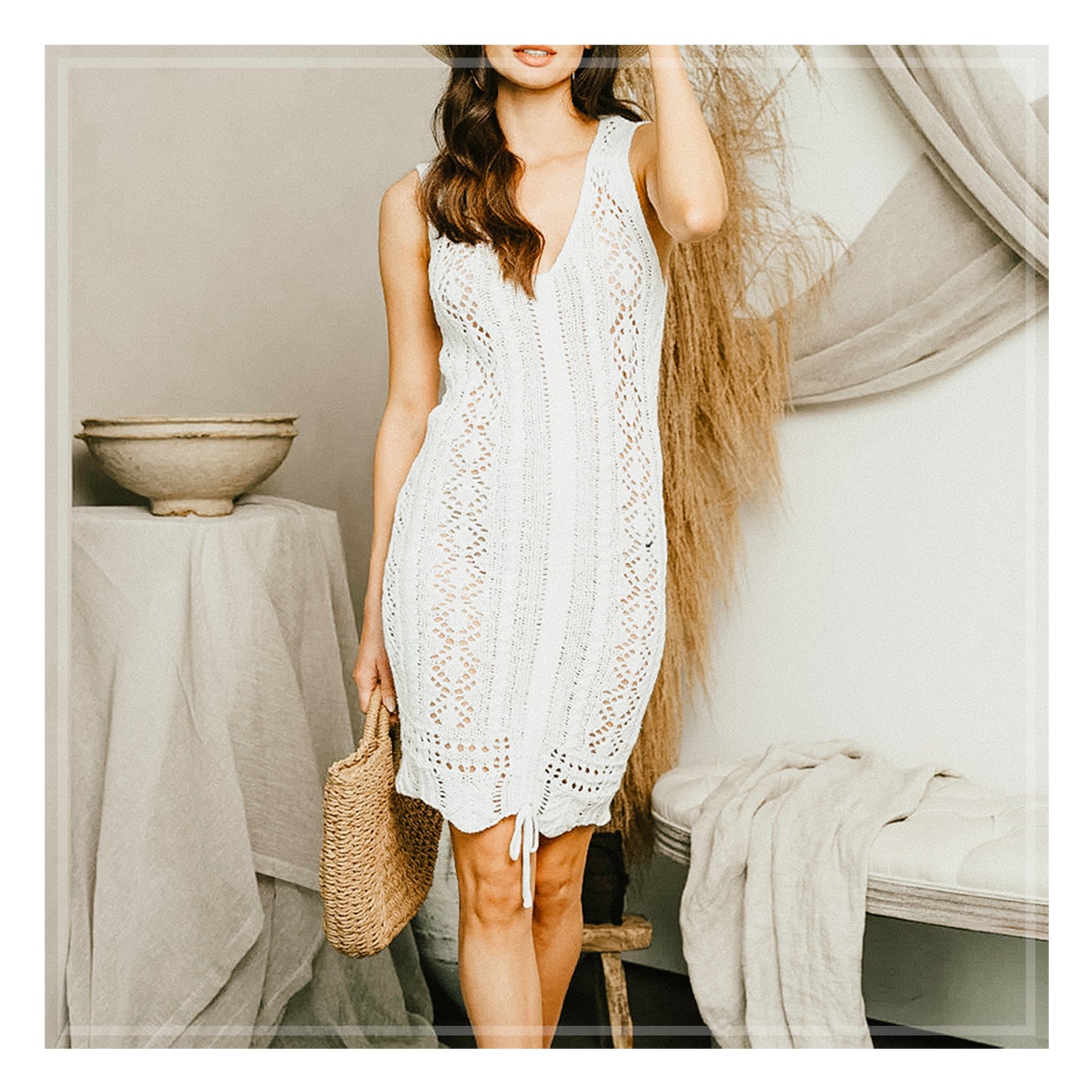 The Crochet Cover up Dress
