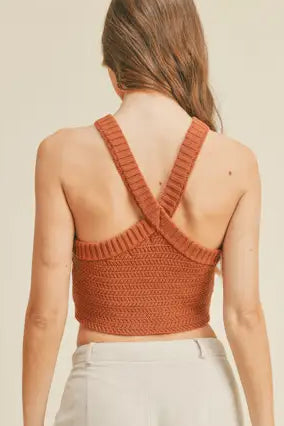 The Crush Crossover Knit Top