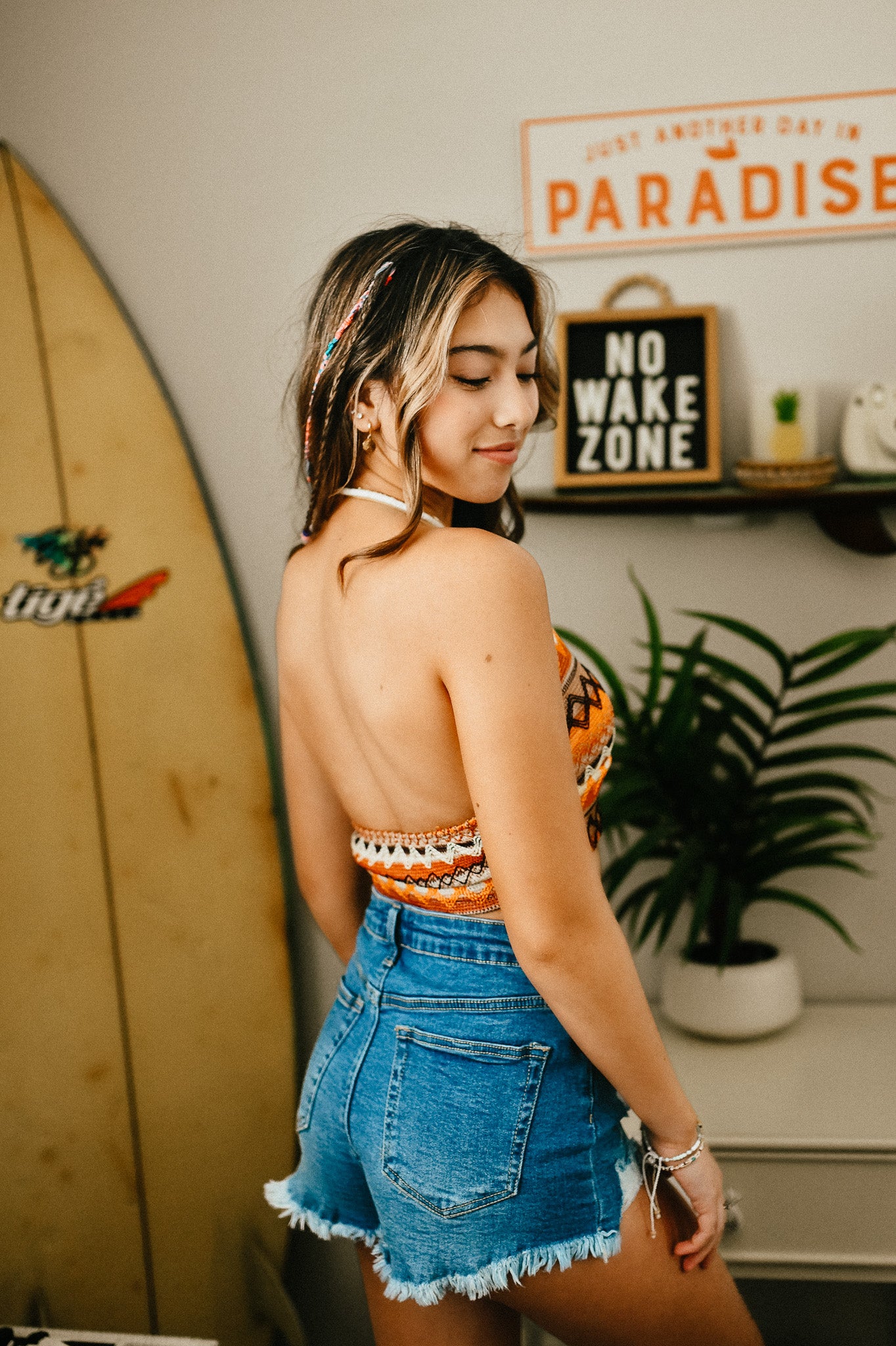 The Sahara Cropped Halter