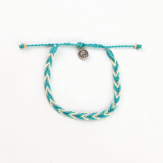 Kima Braided Bracelet Blue