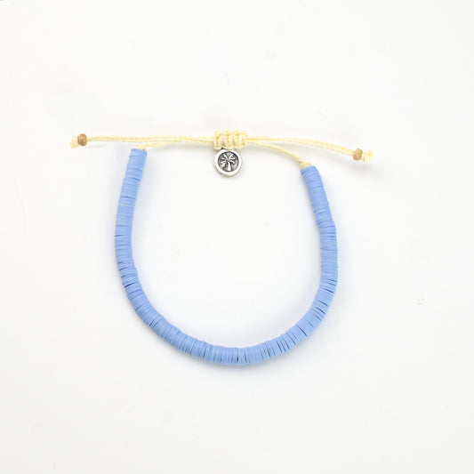 Leke Clay Bracelet Lilac Blue