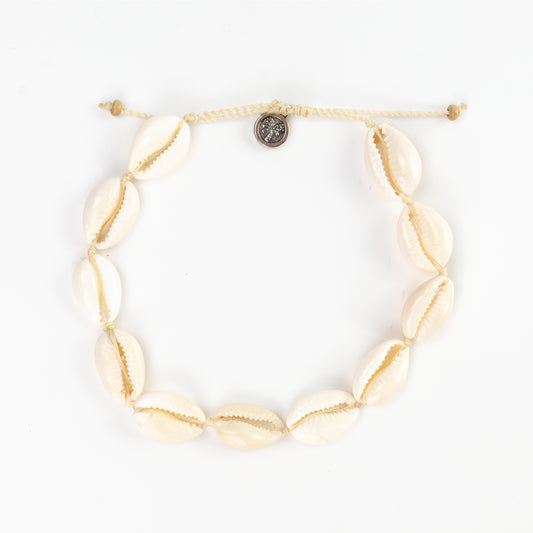 Livadi Cowrie Shell Anklet