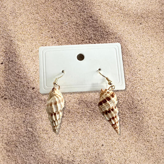Conch Shell Dangle Earrings